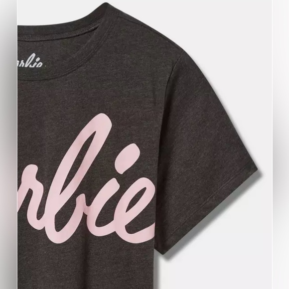 NWOT Torrid Barbie Classic Fit Cotton Crew Tee Size 1 - Picture 4 of 6
